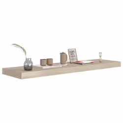 vidaXL 4x Floating Wall Shelves Oak 90x23.5x3.8 cm MDF Display Hanging Rack - Additional view 6