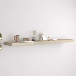 VidaXL 323883 shelve MDF, Metal Oak