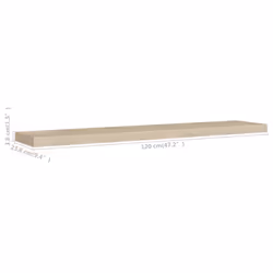 VidaXL 323883 shelve MDF, Metal Oak - Additional view 7