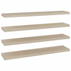VidaXL 323885, MDF, Metal, Oak, 1200 mm, 235 mm, 38 mm, 4 pc(s)