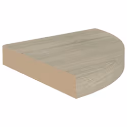 vidaXL Floating Corner Shelf Oak 25x25x3.8 cm MDF Display Hanging Rack Home