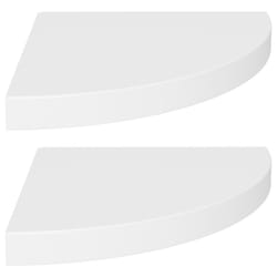 VidaXL 323917 shelve MDF, Metal White