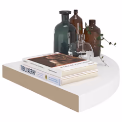 VidaXL 323917 shelve MDF, Metal White - Additional view 7