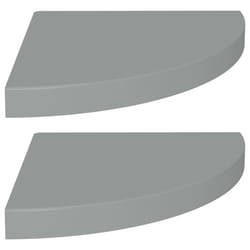 VidaXL 323923 shelve MDF, Metal Grey