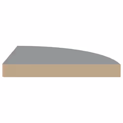 VidaXL 323923 shelve MDF, Metal Grey - Additional view 4
