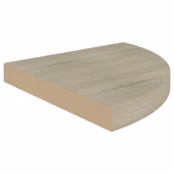 vidaXL 4x Floating Corner Shelves Oak MDF Display Unit Bookcase Shelving Home - Additional view 4