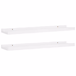 VidaXL 323929, MDF, White, 600 mm, 90 mm, 30 mm, 2 pc(s)