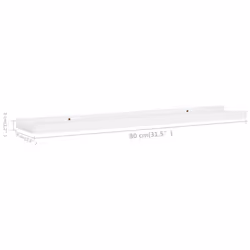 VidaXL 323930 shelve MDF White - Additional view 8