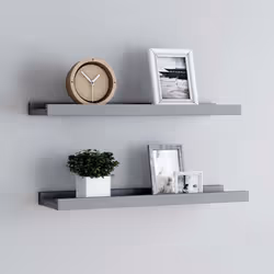 VidaXL 323934 shelve MDF Grey