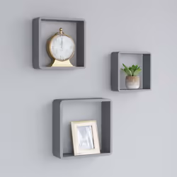 VidaXL 323951 shelve MDF Grey
