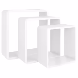 VidaXL 323952 shelve MDF White - Additional view 4