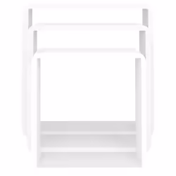 VidaXL 323952 shelve MDF White - Additional view 6