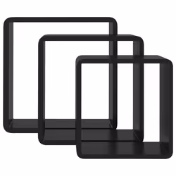 VidaXL 323953 shelve MDF Black - Additional view 5