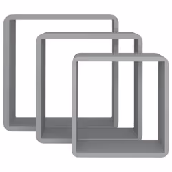 VidaXL 323954 shelve MDF Grey - Additional view 5