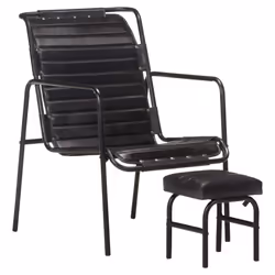 VidaXL 323729, Leather, Black, 540 mm, 710 mm, 800 mm