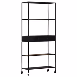 VidaXL 323734, Metal, Wood, 800 mm, 350 mm, 1800 mm