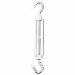 vidaXL Sunshade Sail Accessory Set 9 Piece Stainless Steel Awning Fitting Kit