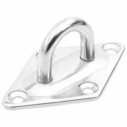 vidaXL Sunshade Sail Mounting Kit 5 Piece Stainless Steel Awning Fitting Kit - Additional view 4