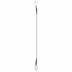 vidaXL 4x Ropes with Carabiner Rubber Sunshade Sail Awning Attachment Hook