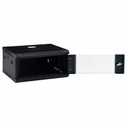 vidaXL 4U Wall Mounted Network Cabinet 19" IP20 Wall-mounted Data Storage - Additional view 4