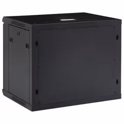 vidaXL 9U Wall Mounted Network Cabinet 19" IP20 Wall-mounted Data Storage - Additional view 6