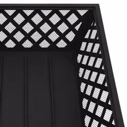vidaXL Fire Pit with Poker 64 cm XXL Steel Fire Bowl Patio Heater Home Garden - Additional view 5