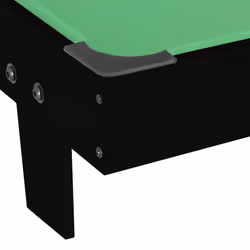 vidaXL 3 Feet Mini Pool Table Black and Green Home Billiard Snooker Game Desk - Additional view 4