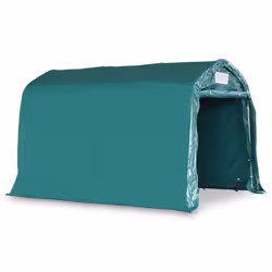 vidaXL Garage Tent PVC Green Outdoor Canopy Carport Gazebo Vehicle Tool Shed