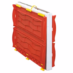 vidaXL Kids Foldable Playhouse with Working Door and Windows Kid Cottage House