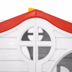 vidaXL Kids Foldable Playhouse with Working Door and Windows Kid Cottage House - Additional view 6