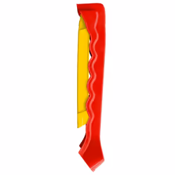 vidaXL Foldable Slide for Kids Indoor Outdoor Red and Yellow Garden Playground - Additional view 2