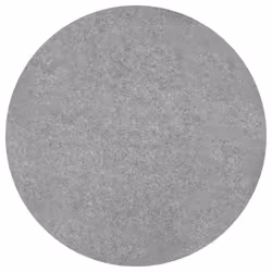 vidaXL Artificial Grass with Studs Dia.130 cm Grey Round Fake Lawn Turf Garden