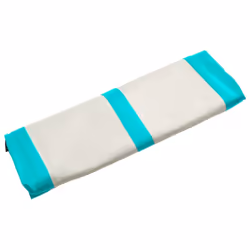 vidaXL Inflatable Gymnastics Mat with Pump 400x100x15 cm PVC Green Exercise - Additional view 9