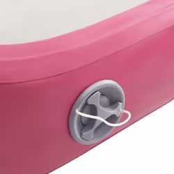 vidaXL Inflatable Gymnastics Mat with Pump PVC Pink Yoga Pilate Training Mat - Additional view 7