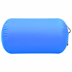 vidaXL Inflatable Gymnastic Roll with Pump PVC Blue Cylinder Gym Training - Additional view 5
