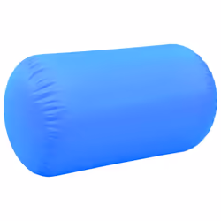 vidaXL Inflatable Gymnastic Roll with Pump PVC Blue Cylinder Gym Training - Additional view 6
