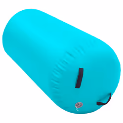 vidaXL Inflatable Gymnastic Roll with Pump PVC Green Gym Training Cylinder - Additional view 5