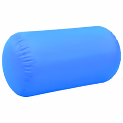 vidaXL Inflatable Gymnastic Roll with Pump PVC Blue Gym Training Cylinder - Additional view 4