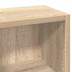 vidaXL CD Cabinets Shelf Cupboard Bookcase 2 pcs Sonoma Oak Engineered Wood - Additional view 6