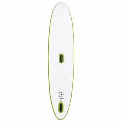 vidaXL Inflatable Stand Up Paddleboard with Sail Set Green and White SUP Board - Additional view 6