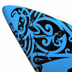 vidaXL Inflatable Stand Up Paddleboard Set Blue SUP Paddleboard Surfboard - Additional view 7