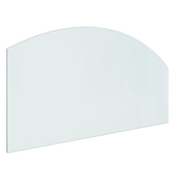 ) vidaXL Fireplace Glass Plate Fireplace Floor Plate Base Glass Multi Sizes - 100 x 50 cm (L x W