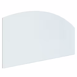 ) vidaXL Fireplace Glass Plate Fireplace Floor Plate Base Glass Multi Sizes - 120 x 60 cm (L x W