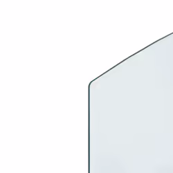 ) vidaXL Fireplace Glass Plate Fireplace Floor Plate Base Glass Multi Sizes - 100 x 50 cm (L x W