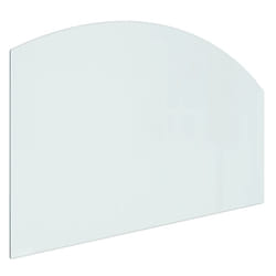 ) vidaXL Fireplace Glass Plate Fireplace Floor Plate Base Glass Multi Sizes - 100 x 60 cm (L x W