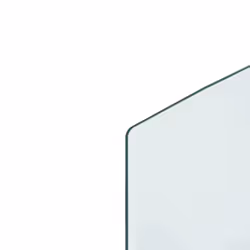 ) vidaXL Fireplace Glass Plate Fireplace Floor Plate Base Glass Multi Sizes - 120 x 60 cm (L x W