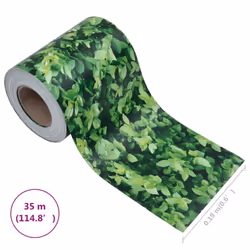 vidaXL Garden Privacy Screen PVC 35 m Green Fence Strip Roll Home Outdoor - Additional view 8