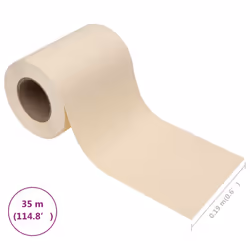 vidaXL Garden Privacy Screen PVC 35 m Cream Fence Strip Roll Home Outdoor - Additional view 9