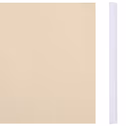 vidaXL 4x Garden Privacy Screens PVC 35x0.19 m Cream Balcony Sunshade Barrier