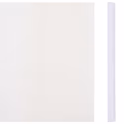 vidaXL Garden Privacy Screen PVC 35 m White Fence Strip Roll Home Outdoor